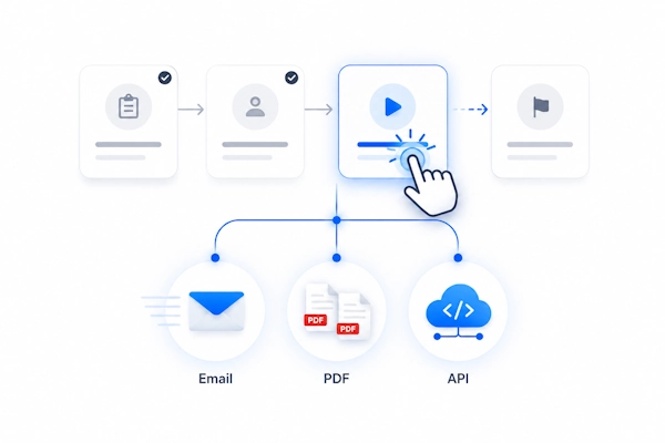 Automated contract workflow